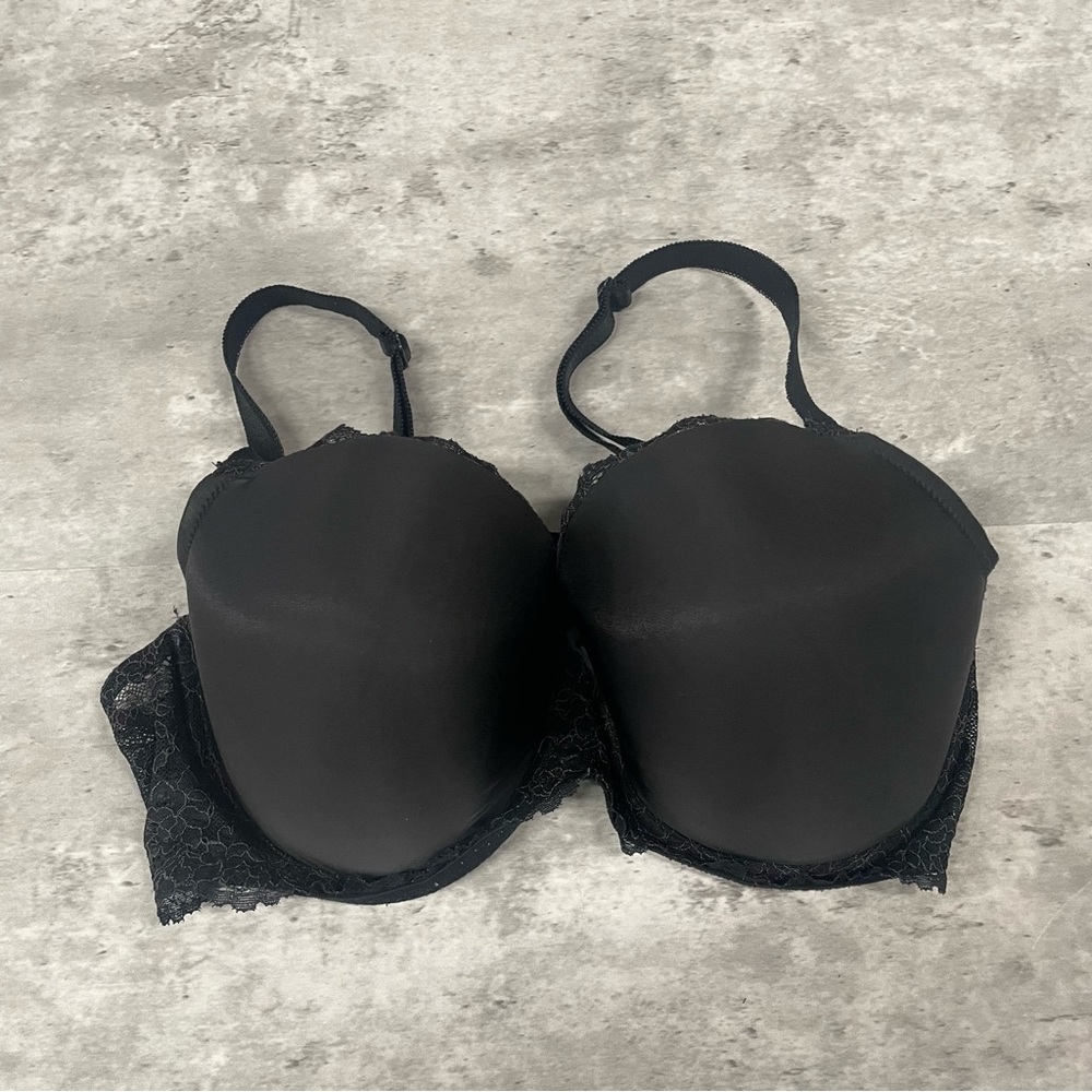 Victorias Secret Dream Angeles Lined Demi / Demi Double Bra Size 38DD